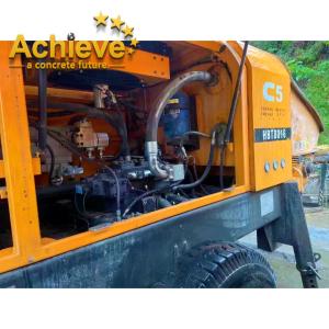 China Sany HBT60 HBT80 Concrete Pump Truck for Cement Delivery Trailer wholesale