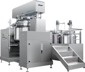 China Laboratory Vacuum Homogenizer Emulsifying Machine Electric Heating wholesale