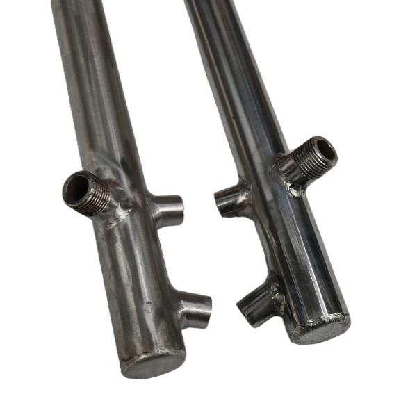 Left & Right High-Pressure Spray Rods for Zoomlion 5080 – Stainless Steel Construction