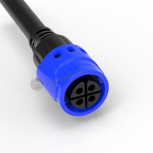China IP67 M19 Connector 4 Pin Waterproof Female Connector For industrial Solder Cable wholesale