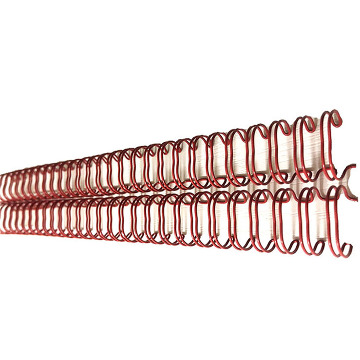 Spiral O Double Loop Binding Wire Thickness 0.7mm-1.5mm For Book Binding