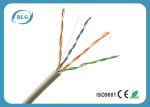 24AWG Bare Copper Ethernet Network Cables , Category 5e UTP Cable 1000 FT