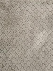 China 50/75D Spun yarn Polyester Rabbit Jacquaand fur Fashion Designs for Luxury coating GSM:230-400g Static-free AZO-free wholesale