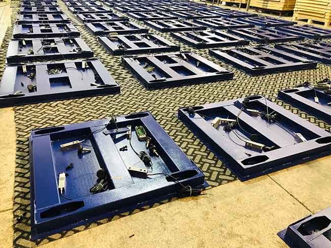 Digital Electronic Platform Scale Heavy Duty Weighing Floor Scale Industrial