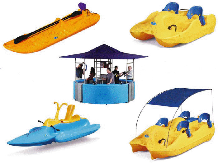 Custom LLDPE Rotational Molding For Plastic Catanmaran / Rowing Boats / Kids Boat