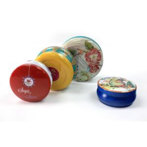 China Scented tin candle containers wholesale wholesale