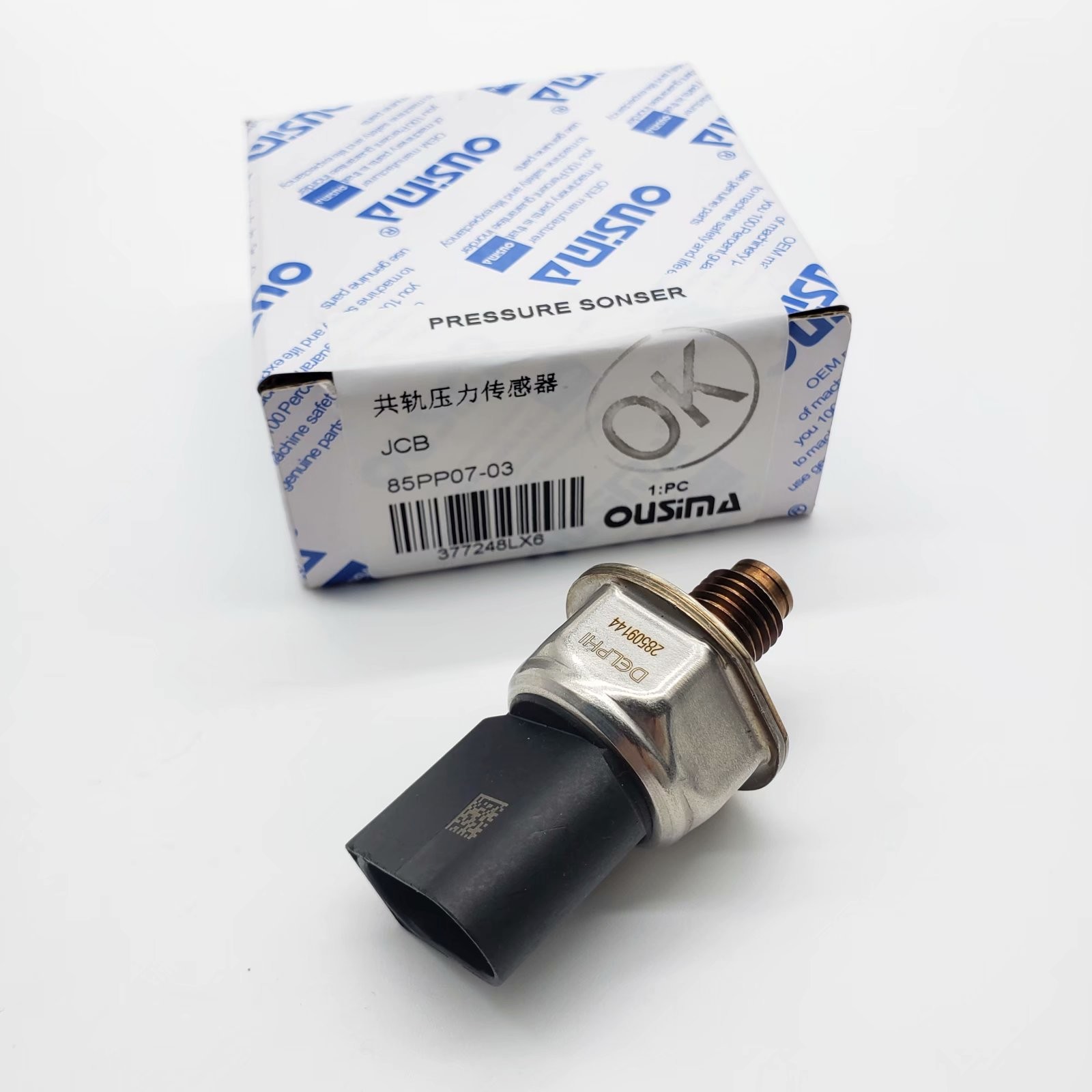 OUSIMA 85PP07-03 Fuel Pressure Sensor Switch Pressure Excavator Transducer Sensor
