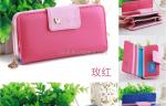 19x10cm 30mm Ladies Genuine Leather Wallets Long Travel Style ASMT