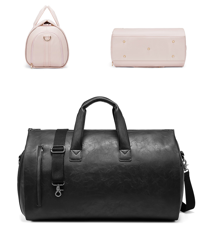 Zipper Closure 50cm Travel Luggage Bag Duffle Garment Bag For Women Men