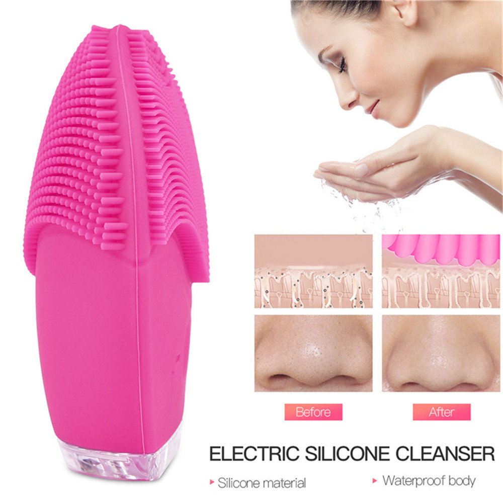 JMY04 Luna mini2 Silicone Cleansing Device Blackhead Acne Removal Rechargeable Electric Facial Cleaner Beauty Instrument