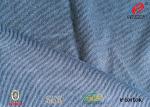 Warp Knitting Polyester Sofa Cover Fabric , Soft Velvet Upholstery Fabric
