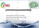 Gas Supply Stainless Steel Corrugated Pipe 10cm - 200cm Length Optional