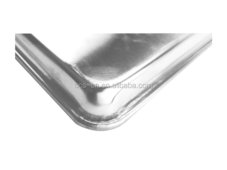 commercial 10''*6''*1'' 0.8mm rectangle baking bread tray burger or hamburger or hot dog bun baking pan aluminium bread pan