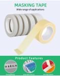 White Painters Tape Wide Painting Wide Automotive Masking Tape For Painting