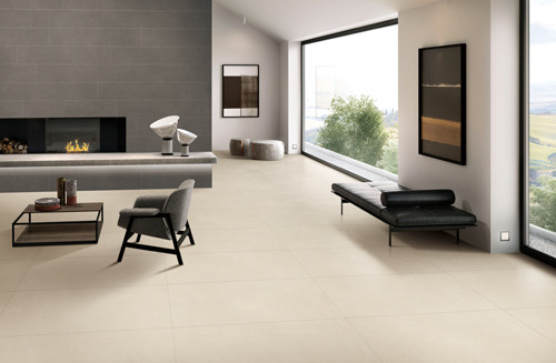 600*1200mm Cement Look Porcelain Tile Matte Rectangular Yellow Ceramic Wall Tile