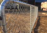 Chain Link Farm Gate 75x75mm 3.0MM Diameter Hot dipped galvanized