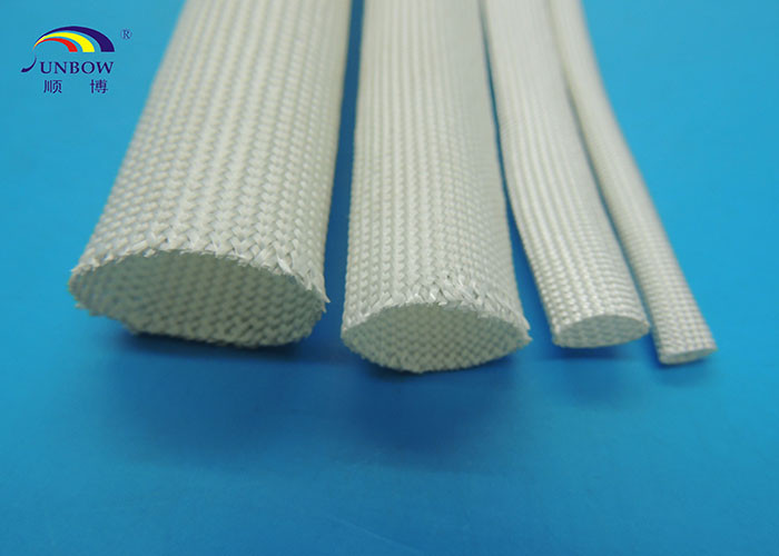 Cable Protection High Temperature Fiberglass Insulation Sleeving / Tubing 0.5mm ~ 30.0mm