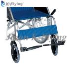 Portable Metal Aluminum Alloy Adult Disabled Folding Manual Wheelchair 100 kg