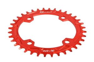 China Red Anodized Bike Sprocket / Freewheel CNC Machining Parts for Road Bicycle wholesale