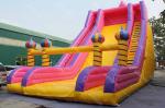 Water Resistant PVC Large Inflatable Slide 13x7x10m For Children