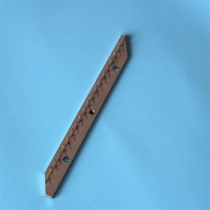 China Artos Finishing Spares Stenter Pin Bar Needle Plate Cs Needle Copper Material Plate 39 Pins Standard Size wholesale