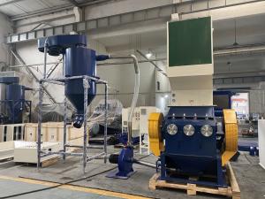 China 4pcs 45kw Heavy Duty Granulator Crusher For Chair wholesale