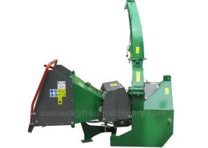 China CE Compact Wood Chipper With 4 Cutting Knives 2 Hydraulic Motors Green Shredder wholesale
