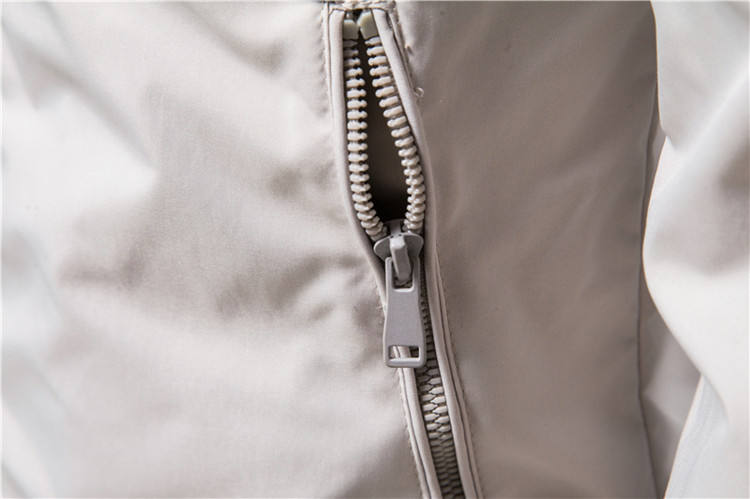 Solid Color Warm Down Jacket Spring Autumn Handsome Casual Jacket