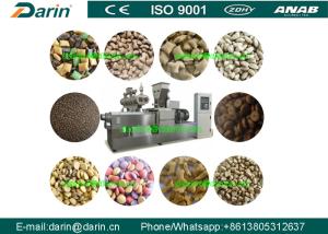 China Automatic Dog Pet Food Extruder Machine / Pet Food Processing Line wholesale