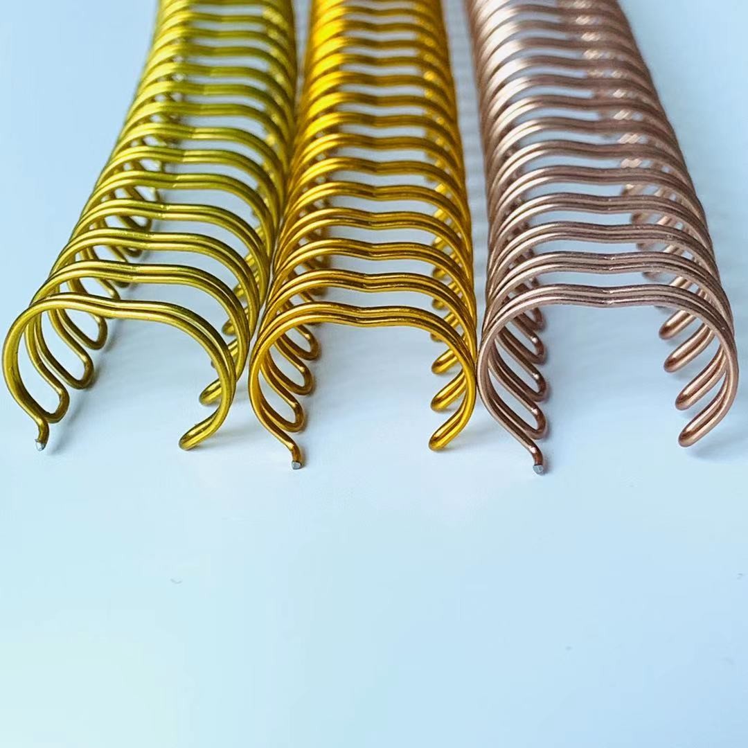 12.7MM Inner Diameter Double Loop Sketchbook Binding Coil Spiral Binding Coil