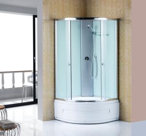China Bathroom Sliding Corner Shower Unit 900x900x2150mm wholesale