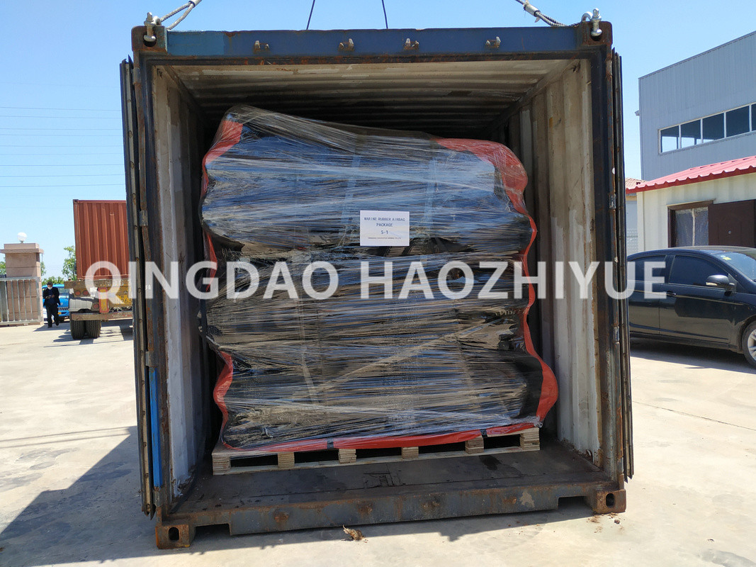 1.5x15m Ship Launching Rubber Airbag 0.05 To 0.22Mpa