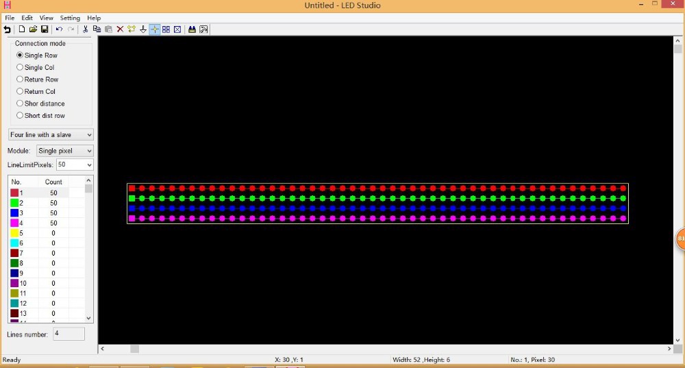 H802RA;4 ports(4096pixels) salve LED pixel controller;support Art-Net protocol for MADRIX,or marster controller(H803TV/ H803TC)
