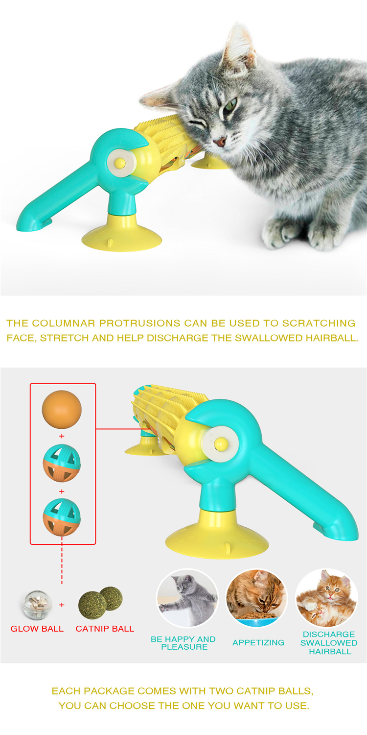 Manufacturer Custom Amazon Cat Track Ball Turntable Cat Interactive Toys