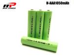 300 Cycles EN61951 1.2V 1050mAh NiMh AAA Batteries IEC