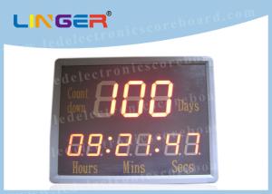 China 8'' 200mm Digital Countdown Clock , Portable Shot Clock IR Remote 12kgs wholesale