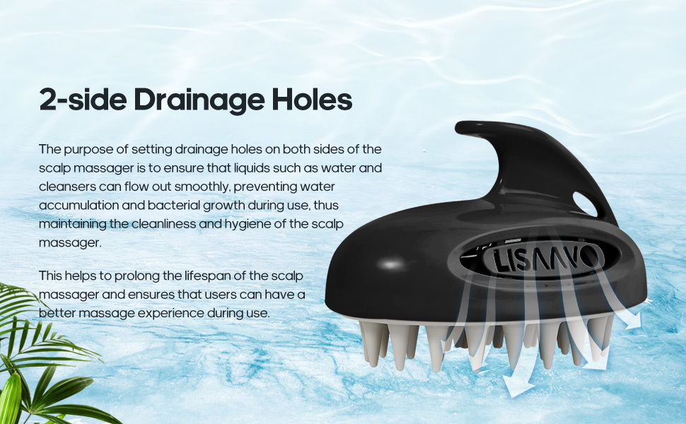 Hair Washing Scalp Massager close-up