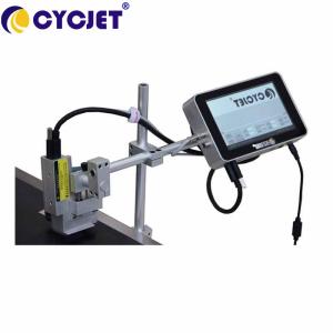 China Online Thermal Inkjet Printing Machine 12.7mm Multi Language TIJ Inkjet Printer wholesale