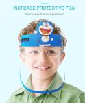 Transparent Protective Kids Child Safety Visor Face Facial Wear Glasses Clear