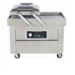 China Stainless Steel Double Chamber Vacuum Machine For Beef Bacon Chicken wholesale