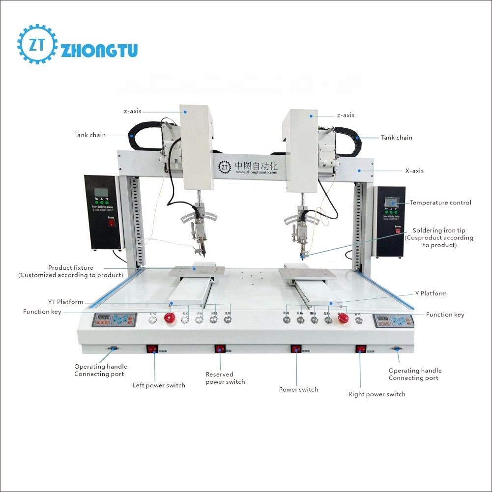 Accurate Tin Feeding Automatic Soldering Machine for Intuitive Display and Real-time Monitoring in Manufacturing Plants