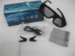 Infrared Panasonic Active 3D Glasses Lithium Battery Powered , 120Hz Reaction