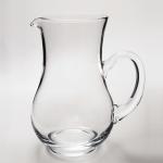 Europe Style Handmade 500ml Glass Water Pitcher For Home Deco