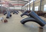 Carbon Steel SCH80 Seamless Pipe Tee , Metal Pipe Fittings Anti Grinding