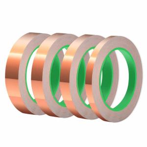 China 80microns Conductive Copper Tape 380mm Self Adhesive Copper Foil wholesale
