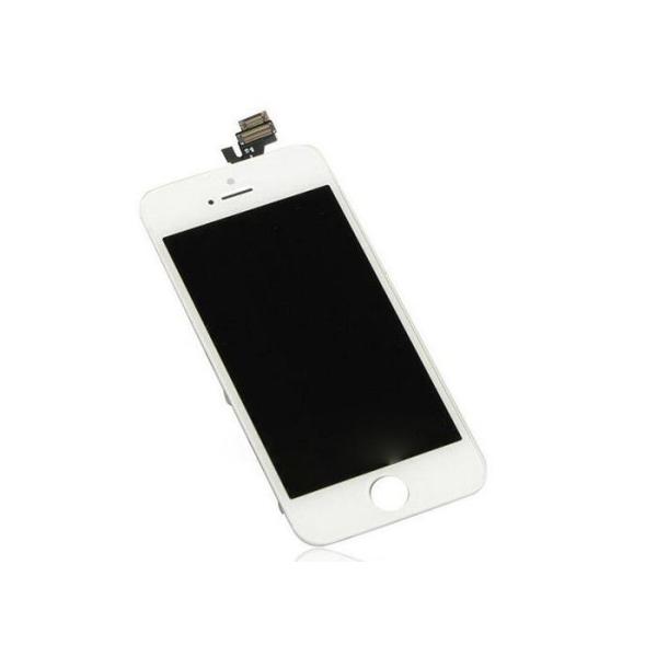 Black Apple iPhone5G 5C 5S LCD Screen Tempered Glass Lcd Repair Parts Original IC with Frame White