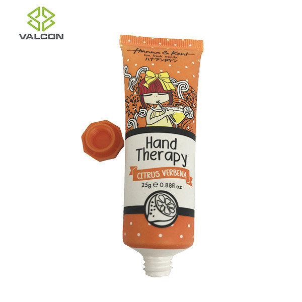 25ML Cosmetic Plastic Tube Packaging Hexagonal Cap Hand Cream Use