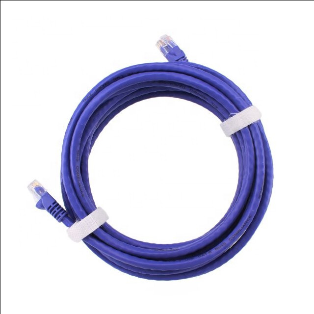 Purple Color 50m Cat6 Ethernet Cable Copper Made RJ45 8P8C