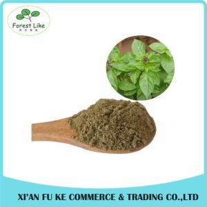 China Free Sample 100% Natural Sweet Basil Extract Powder wholesale