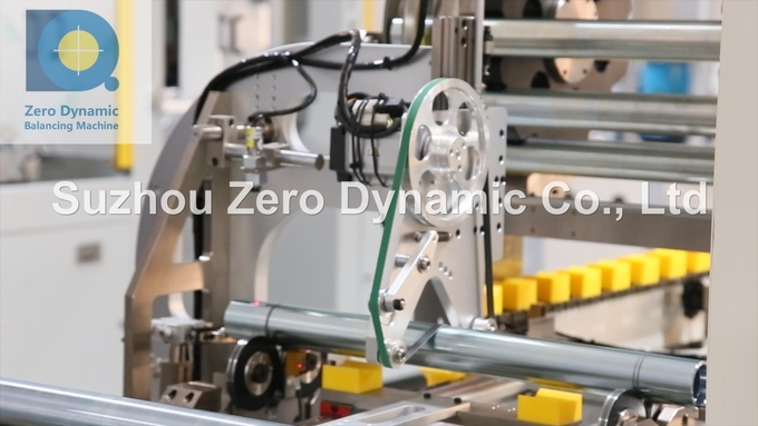 Customized Treadmill Running Machine Roller Balancing Machine With Transmission Line Welding Correction